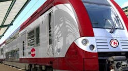Rendering of new Caltrain Electrical Multiple Unit (EMU).