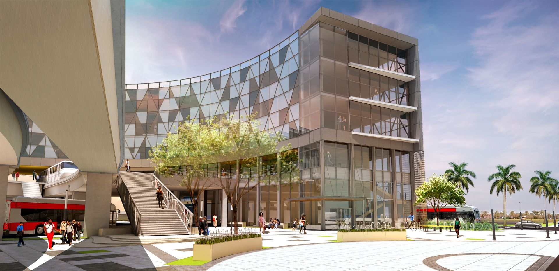 JRTC plaza rendering.