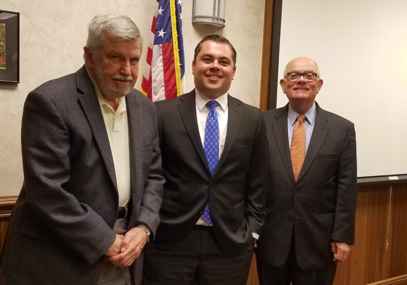 Left to right: Sheets, Falkowski and Lafferty.