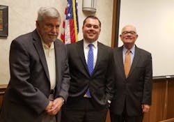 Left to right: Sheets, Falkowski and Lafferty. Left to right: Sheets, Falkowski and Lafferty.