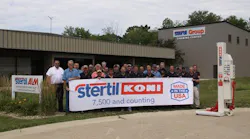 Stertil-Koni celebrates 7,500 lift made in the USA.