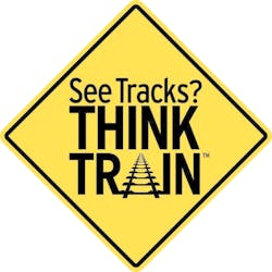 Amtrak promotes rail safety.