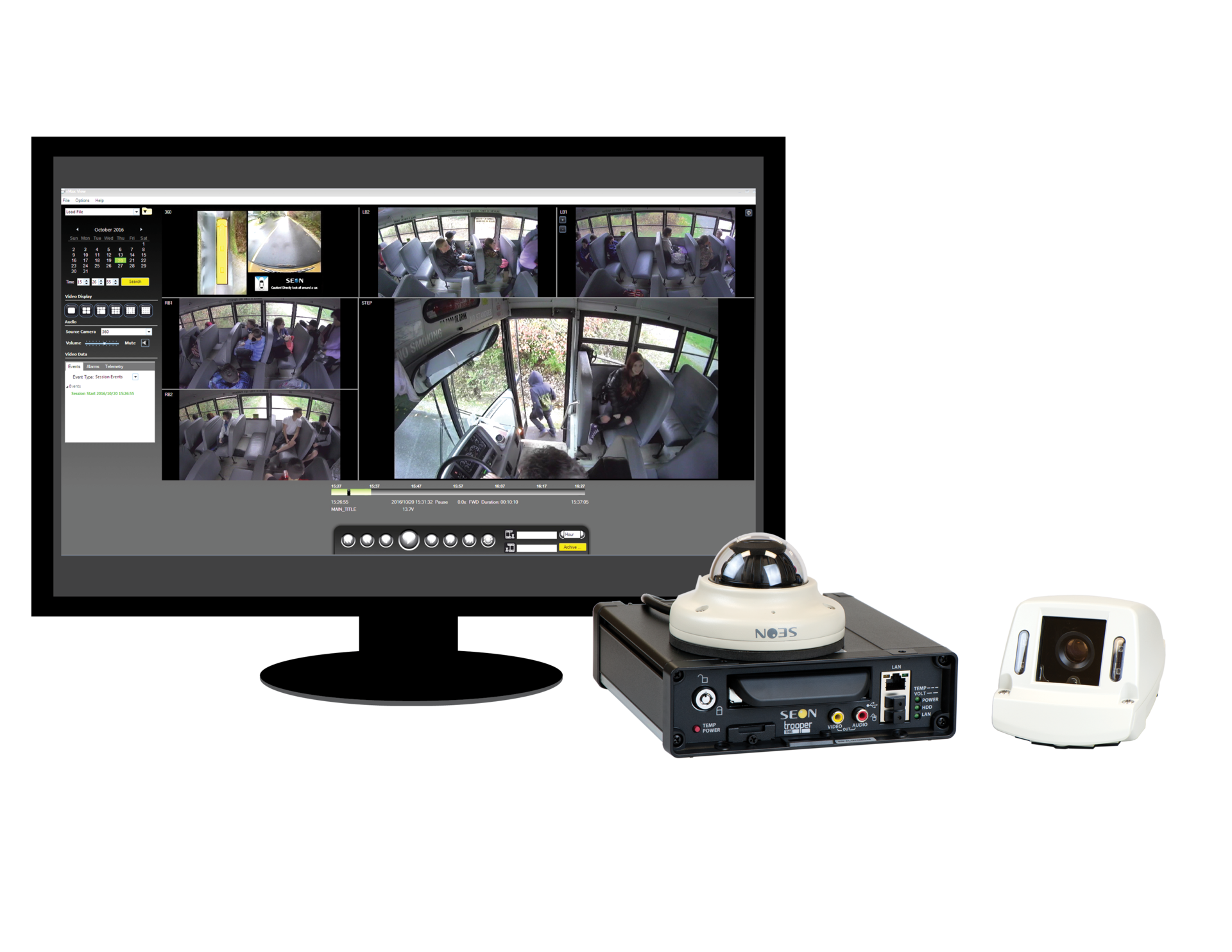 HD hybrid video surveillance systems.
