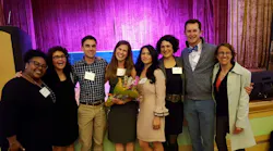 Barbara Laurenson, fourth from left, accepted the WTS Innovative Transportation Solutions Award on behalf of the 511 Regional Carpool Program. Also pictured: MTC’s Pierce Gould (second from right) and Lisa Klein (right).