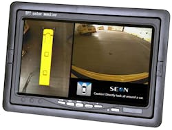 Seon&apos;s InView 360 is an around-vehicle monitoring system that eliminates blind spots by giving drivers a real-time 360-view around the vehicle.