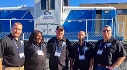 From left to right - Train Operators: John O'Connor Jr., Tenikia Jackson Shop Maintainers: Michael Gross, James Moon and Gary Crandell