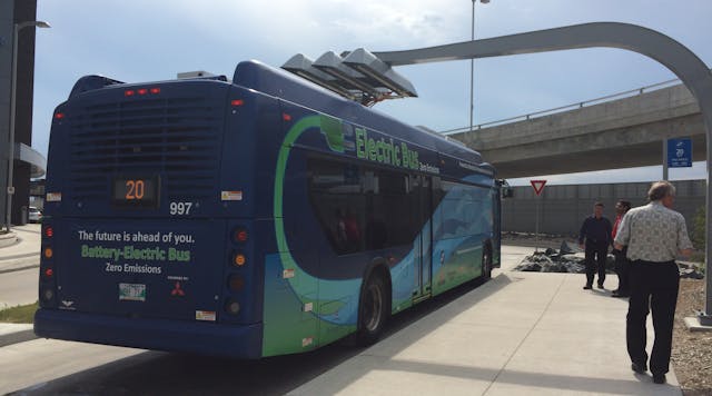 The trial is expected to deliver on-the-ground results that will prove the viability of electric buses in reducing greenhouse gas emissions from transportation sources even when sources of electricity are not purely hydro-electric or renewable in nature.