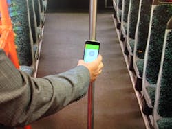 Seamless Transportation System in a bus setting. Seamless Transportation System in a bus setting.