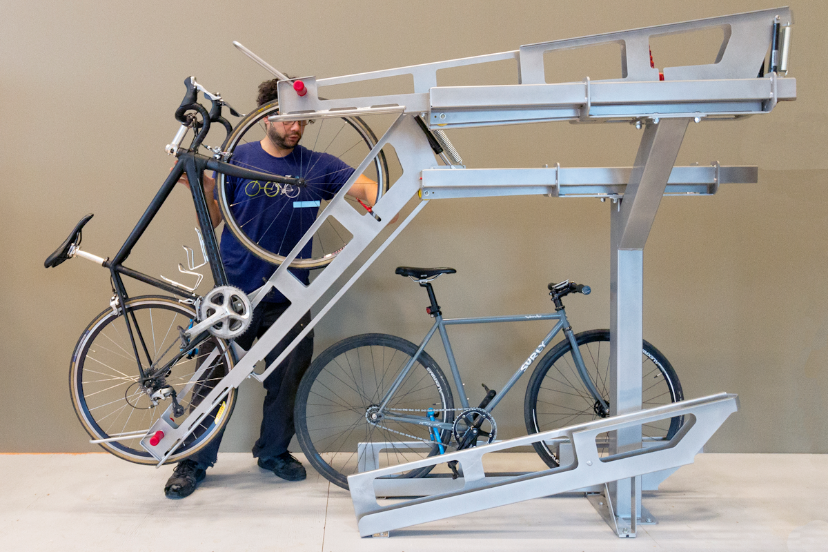 dero decker bike racks