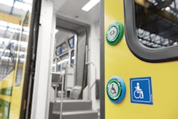 Large actuation areas, dual illuminating rings, and raised symbols help increase ease of operation. Large actuation areas, dual illuminating rings, and raised symbols help increase ease of operation.