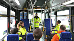 Job class on Community Transit bus.