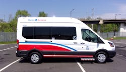 MetroAccess van. MetroAccess van.