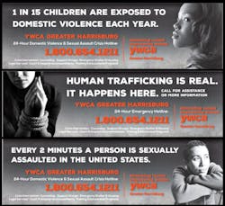 YWCA information poster. YWCA information poster.