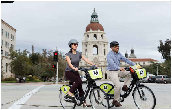 L.A. Metro bike share program.