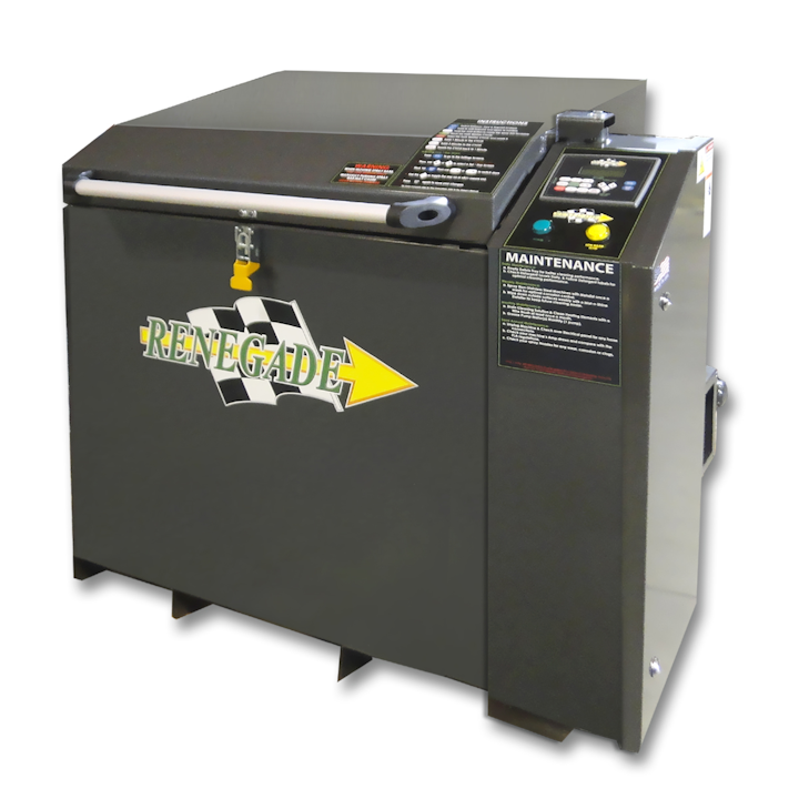Renegade Model Tmb 2614 Top Load Turntable Automatic Parts Washer Mass Transit