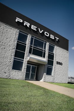 New Prevost service center. New Prevost service center.