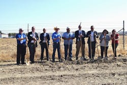 TJPA and MCAG host groundbreaking on new transit operations and maintenance facility. TJPA and MCAG host groundbreaking on new transit operations and maintenance facility.