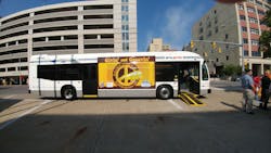 Givin' and Groovin' Metro stuff-a-bus. Givin' and Groovin' Metro stuff-a-bus.