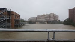 'Looking at UH-D from San Jacinto near downtown.' - Houston Metro/Facebook 'Looking at UH-D from San Jacinto near downtown.' - Houston Metro/Facebook