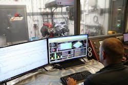 Computerized dynamometer to help in the development of new products. Computerized dynamometer to help in the development of new products.