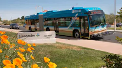AVTA's electric bus.