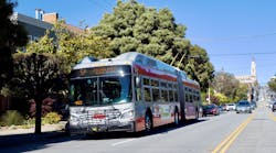 SFMTA operates the buses on grades of over 22 percent, some of the steepest zero emission bus routes in the world.