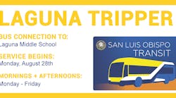 Laguna Tripper Bus Service.