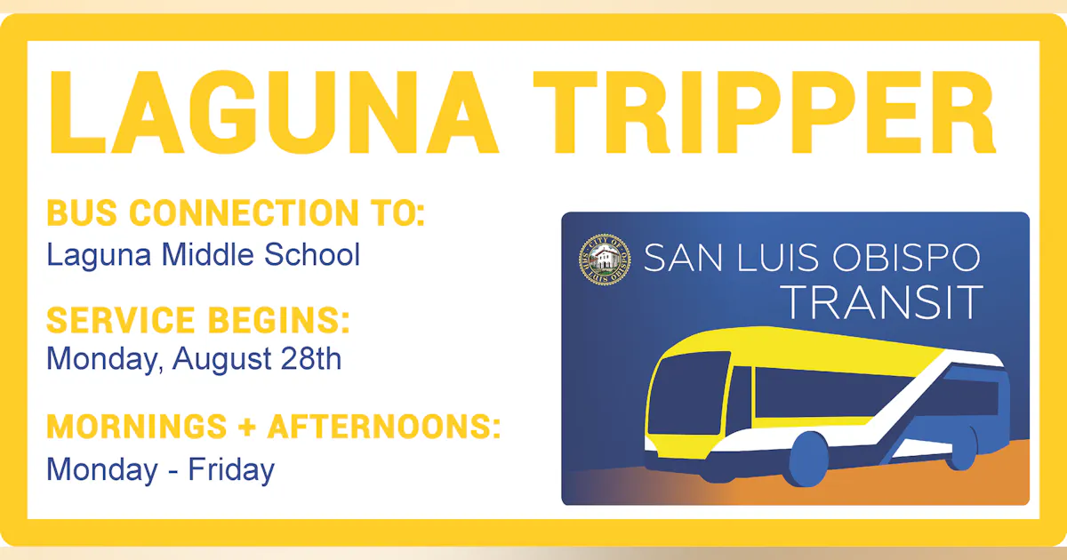 SLO Transit to Offer New Laguna Tripper Bus Service | Mass Transit
