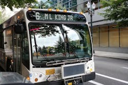 TriMet Line 6 bus. TriMet Line 6 bus.