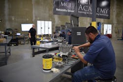 MCI Academy AC classroom instruction in Louisville. MCI Academy AC classroom instruction in Louisville.