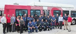 MTS Bus managers, administration staff and mechanics at the Kearny Mesa Division. MTS Bus managers, administration staff and mechanics at the Kearny Mesa Division.