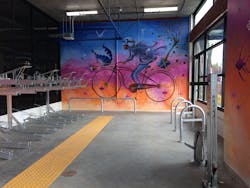 Orenco Station Bike & Ride. Orenco Station Bike & Ride.