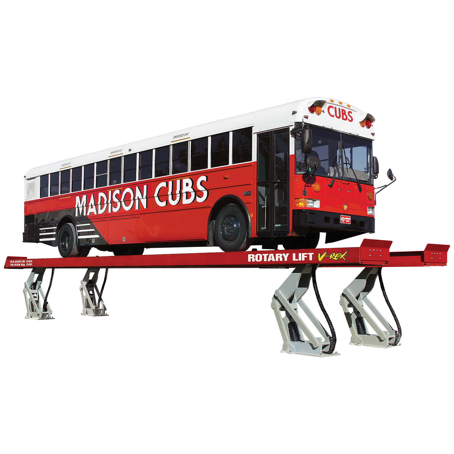 Rotary Lift VREX Vertical Rise Platform Lift Takes on the Biggest Jobs