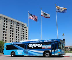 ZEPS bus. ZEPS bus.