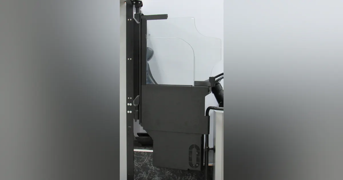 Vshield Protection Vapor vShield Bus Operator Protection Door | Mass Transit