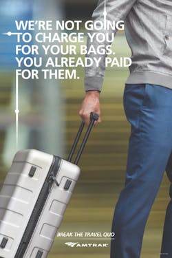 Amtrak introduced a new travel campaign. Amtrak introduced a new travel campaign.