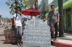 Art in transit. Art in transit.