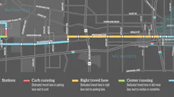 MCTS BRT route.