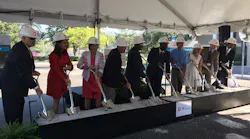 Collins Road groundbreaking.