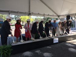 Collins Road groundbreaking. Collins Road groundbreaking.