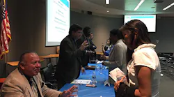 Members of a BART panel answer questions after a Measure RR Kick-off Event.