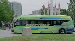 Nashville MTA Proterra bus.