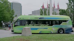 Nashville MTA Proterra bus.