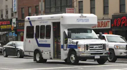 New York City Access A Ride paratransit van 59cd039247892