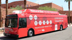 RTC retrofitted 40-foot bus.