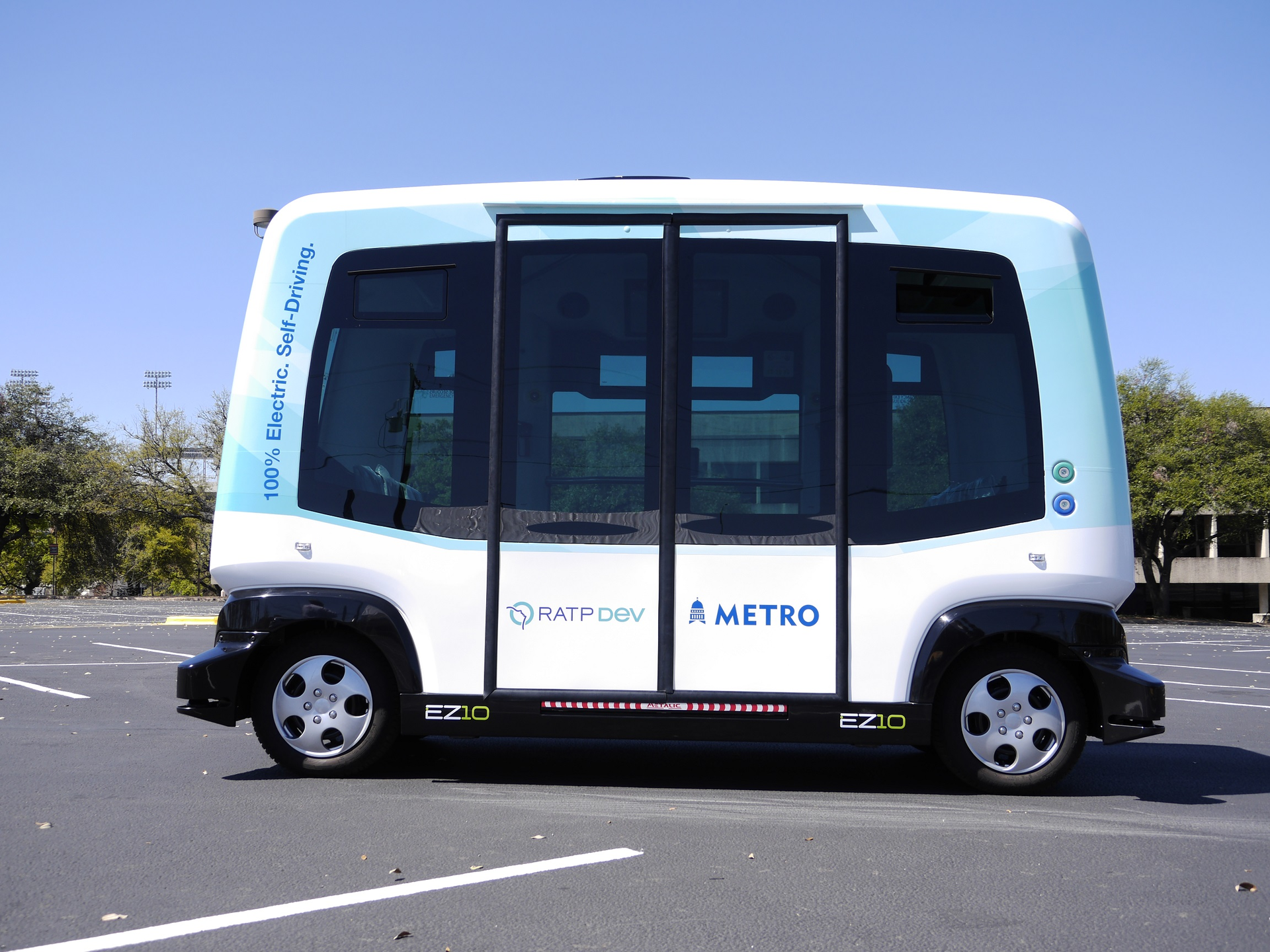 The demo was part of RATP Dev's Last Mile initiative.