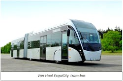 Van Hool ExquiCity tram-bus.