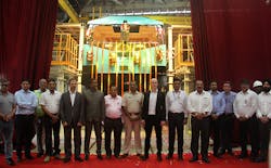 Alstom opening of greenfield electric locomotive manufacturing facility. Alstom opening of greenfield electric locomotive manufacturing facility.