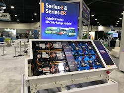 BAE Systems celebrated the sale of it&rsquo;s 8,000th Series-E electric system this week, during APTA Expo.