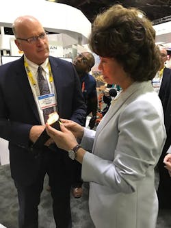 Elaine Chao at APTA Expo. Elaine Chao at APTA Expo.